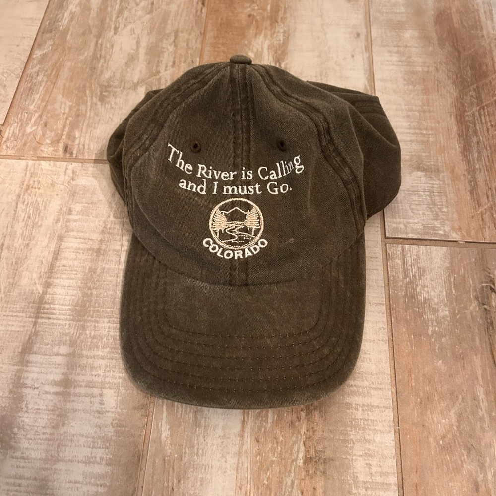 Green Colorado Embroidered Cap
